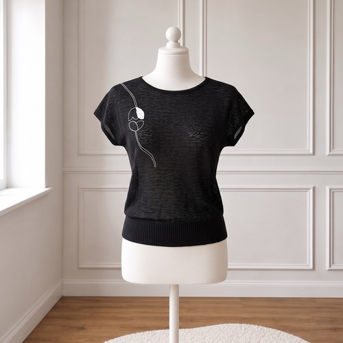 Damen strickpullover schwarz - damen,
