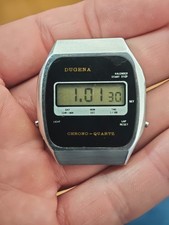 Dugena LCD Uhr Chrono Quartz