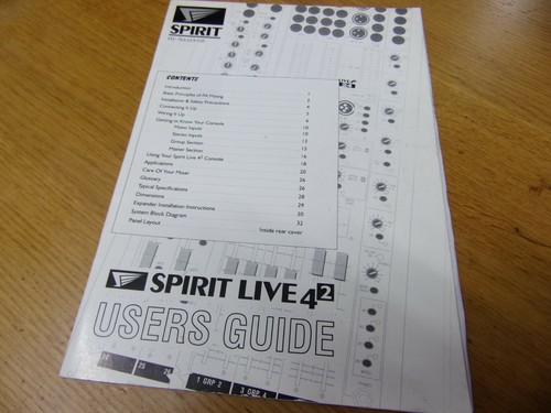 Soundcraft spirit live 2 - live, 4/2