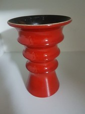 Vintage Vase Keramik 60er/70er Jahre, Höhe 15 cm