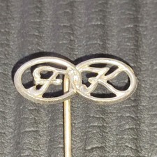 Anstecknadel FORD KÖLNWERKE aus Musterkoffer Steinhauer&Lück Top-Zustand D=23mm
