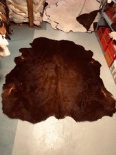 RINDERFELL,BULLENFELL,KALBFELL,CHROMFREI,DIREKT AUS GERBEREI,DUNKELBRAUN,TOP!!