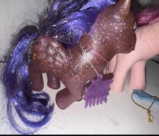 Original 1980er/90er Hasbro My Little Pony G1 7 Stk + G3 2 Stk mit Kamm &Spiegel