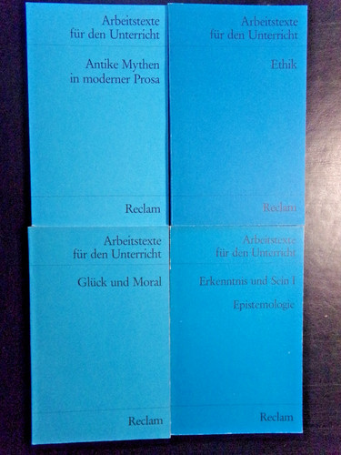 Reclam arbeitstexte für - reclam, 4
