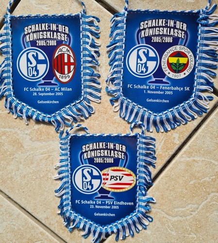 Wimpel schalke champions - schalke, 04