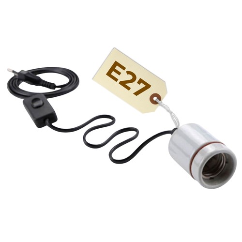 Lampenfassung e27 mit - mit, kabel