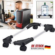 PC Rollwagen Premium Tower Computer Desktop CPU Ständer Halterung Halter Dock