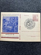 10 Postkarten Apollo 15 Hermann Oberth-Gesellschaft Wien