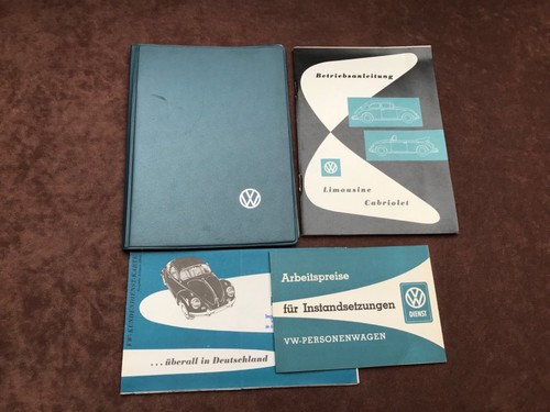 Betriebsanleitung käfer - vw,