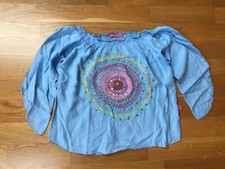  Spinach Mafia Bluse Mädchen Gr. 122/128