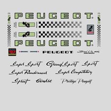 Peugeot PX10, PY10 Bicycle Aufkleber - Decals - Transfers - Nr.0350