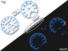 Selbstleuchtende Tachoscheiben Plasma Tacho VW Golf 2 Jetta 2 20-220Km/h