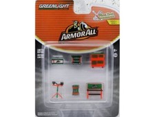 Werkstatt Set / Shop Tool Set Armor All - 6 pc`s - green chase Greenlight 1:64