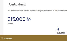 315.000 Miles and More Meilen