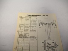 Original Fendt F 275 GT