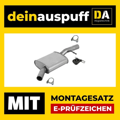 Mittelschalldämpfer für