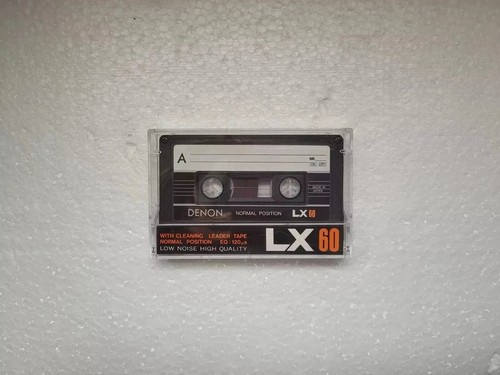 Vintage audio cassette denon - audio,