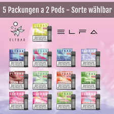 5x 2 ELFBAR ELFA PODS 20mg
