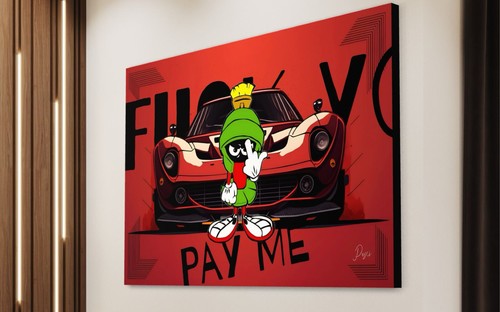 Looney tunes leinwandbild - looney,