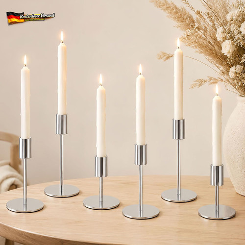 Kerzenhalter set teilig für - kerzenhalter,