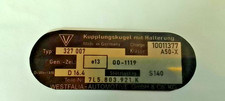 Typenschild AHK