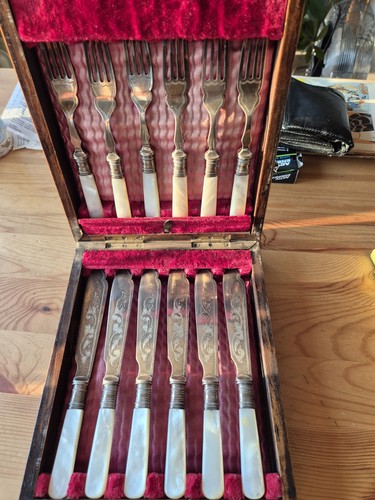 Gabel messer mit - gabel, +