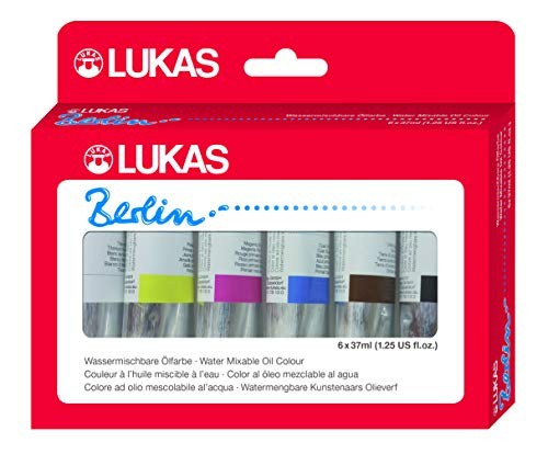 Lukas berlin ölfarbe 6x37ml - lukas,