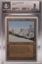 Magic MTG Dual Taiga Revised BGS 9 (9, 8.5, 9, 9.5)
