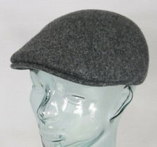 Original KANGOL Wool 507 SEAMLESS Flatcap Grau Wolle Mütze Cap Schiebermütze NEU