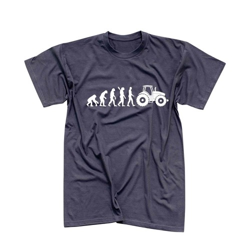 Shirt evolution traktor - t-shirt,