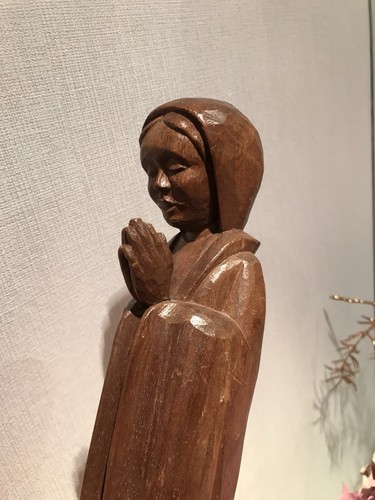 Holzgeschnitzte madonna - holzgeschnitzte,