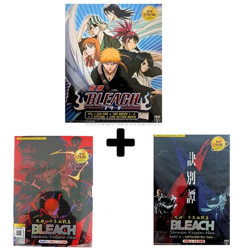 Bleach komplette tv - komplette,