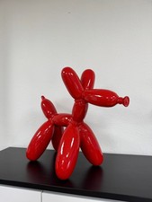 Ballonhund Rot H50cm, L60cm