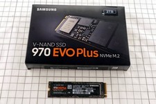 Samsung 970 Evo Plus SSD 2TB NVMe 100% 175 Betriebsstunden