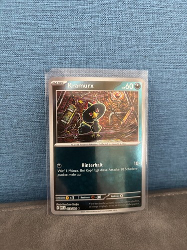 Pokemon karte kramurx - pokemon,