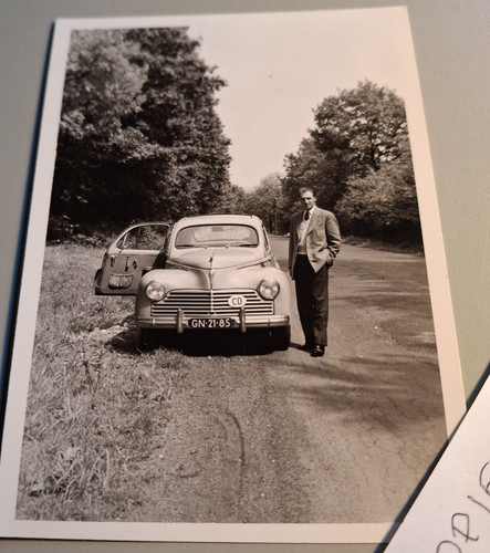 Altes foto vintage mann - mann, vor