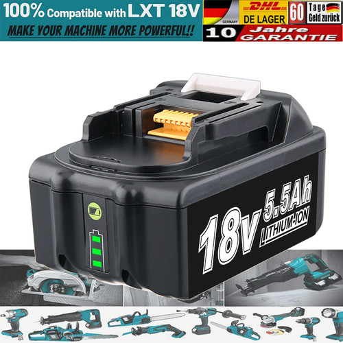 18v 5ah für makita - 18v, ersatz