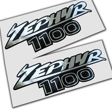 Zephyr 1100 Silber Chrom auf