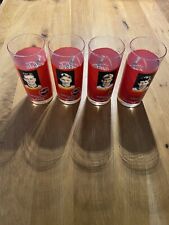 4x Coca Cola, Glas, Fußball,  Always Coca Cola, 0,4 l