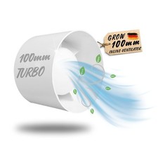 100mm Abluft Zuluft Grow