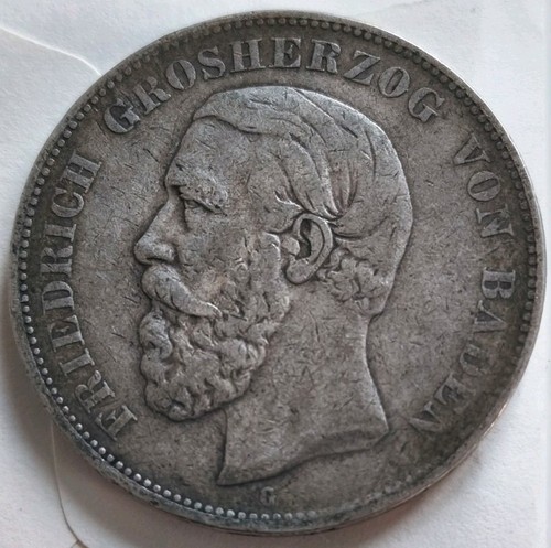 27f baden mark 1876 g - 5,