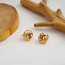 EXKLUSIVE Ohrstecker Damen Ohrringe Edelstahl Silber Gold Mode Schmuck Geschenk