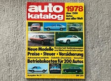 Auto Katalog 1978 Nr.21