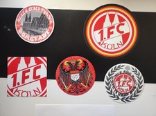 1.FC Köln 5 große Aufkleber