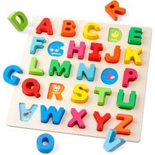 Holz alphabet puzzle - holz,