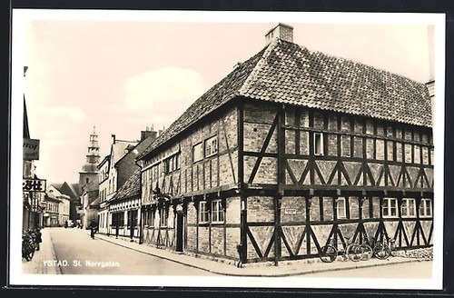 Ansichtskarte ystad st - ansichtskarte,
