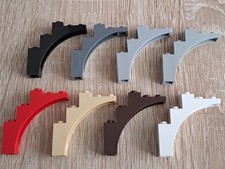 LEGO® 2339 Tor-Rund-Bogen-Brücken-Stein 1x5x4 Ritter-Burg "FARBE WÄHLEN" Teil