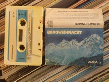 BERGWEIHNACHT DDR AMIGA MC: ES WIRD SCHON GLEI DUMPA++ (BLAU WEISS; 045271)