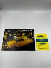 DKW Auto Union F 12 Prospekt 1965 mit   !-Preisliste-!
