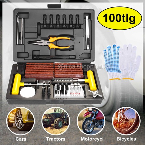 100x reifenreparatur set auto - set,
